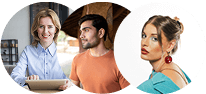 Contacto 1 users face